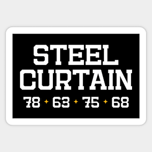 The Steel Curtain - Pittsburgh Steelers Sticker